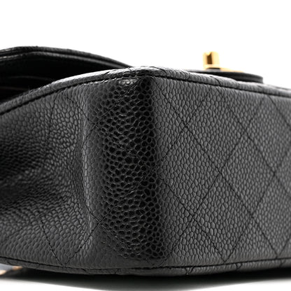Chanel Caviar Quilted Small Double Flap Black 9 of 14