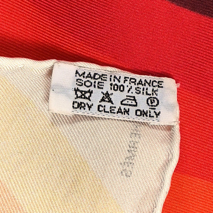 Hermes Silk Geant Marcelina Scarf 90 Rogue Turquoise Vert 3 of 5