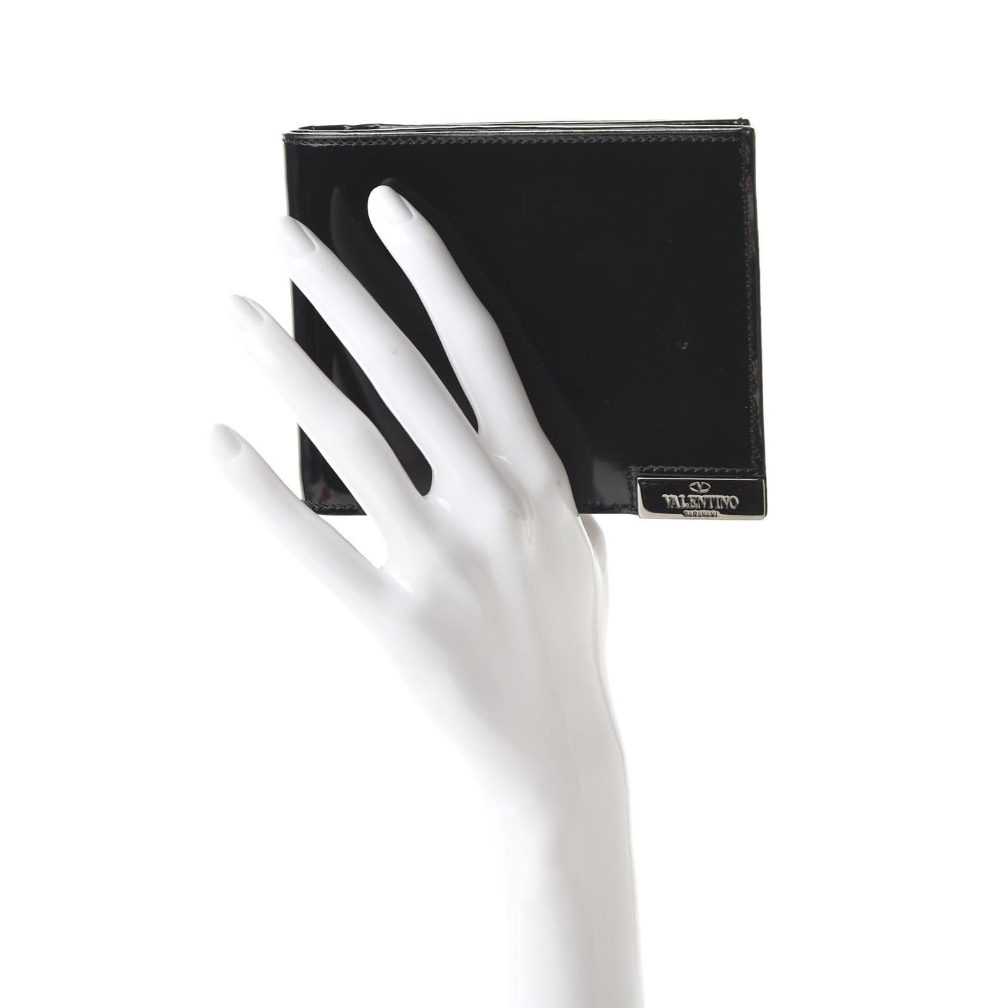 Smooth Calfskin Bi-Fold Wallet Black