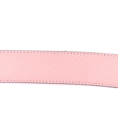 Louis Vuitton Monogram Epi 35mm LV Circle Reversible Belt 80 32 Rose Ballerine 5 of 7