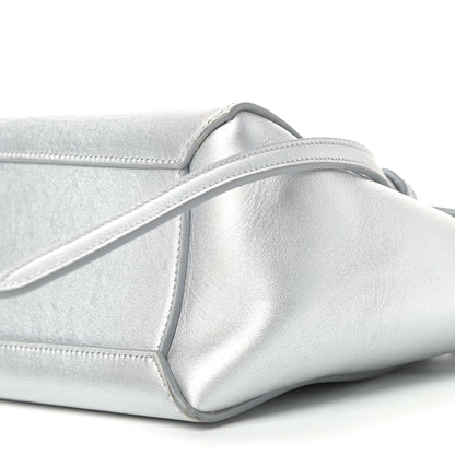 Celine Laminated Calfskin Nano Belt Bag Silver 7 of 12