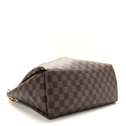 Louis Vuitton Damier Ebene Odeon Tote MM Black 4 of 8