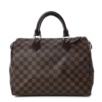 Louis Vuitton Damier Ebene Speedy 30 1 of 14