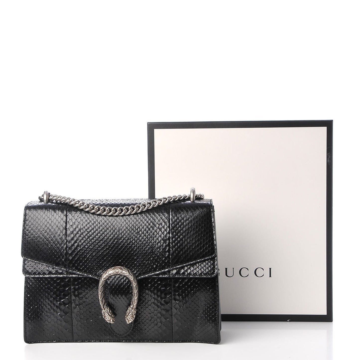 Python Medium Dionysus Shoulder Bag Black