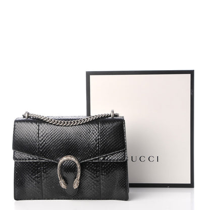 Gucci Python Medium Dionysus Shoulder Bag Black 9 of 9