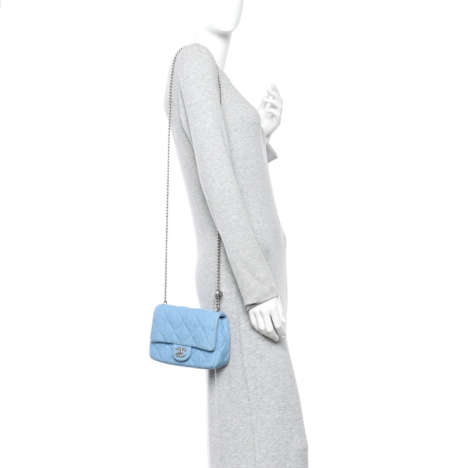 Chanel Denim Quilted Sweetheart Mini Flap Blue 1878828 – FASHIONPHILE