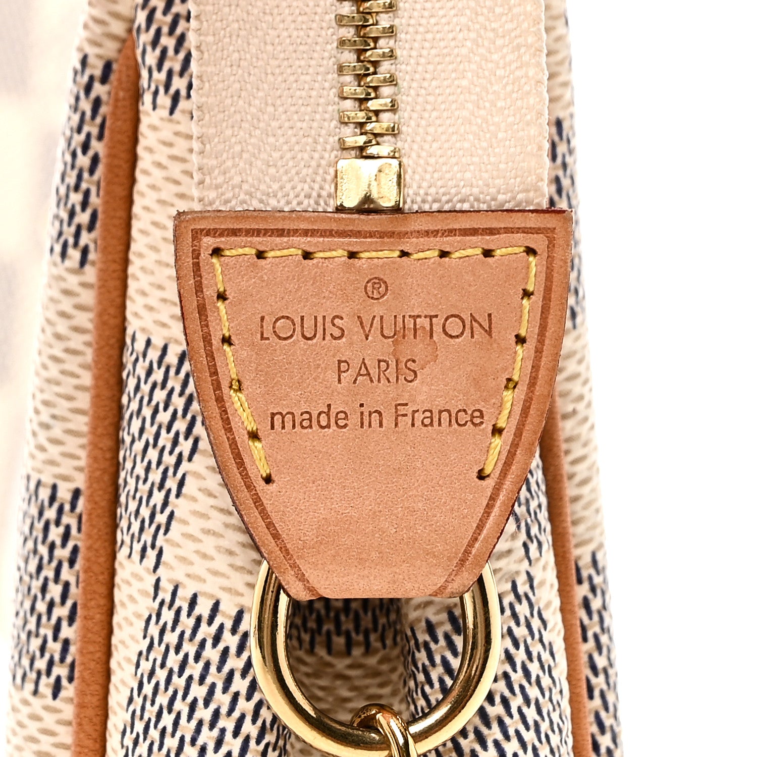 Louis Vuitton Damier Azur Eva Clutch 6 of 9