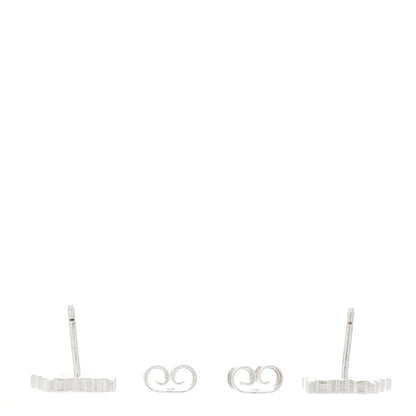 Gucci Sterling Silver Trademark Butterfly Stud Earrings 3 of 5
