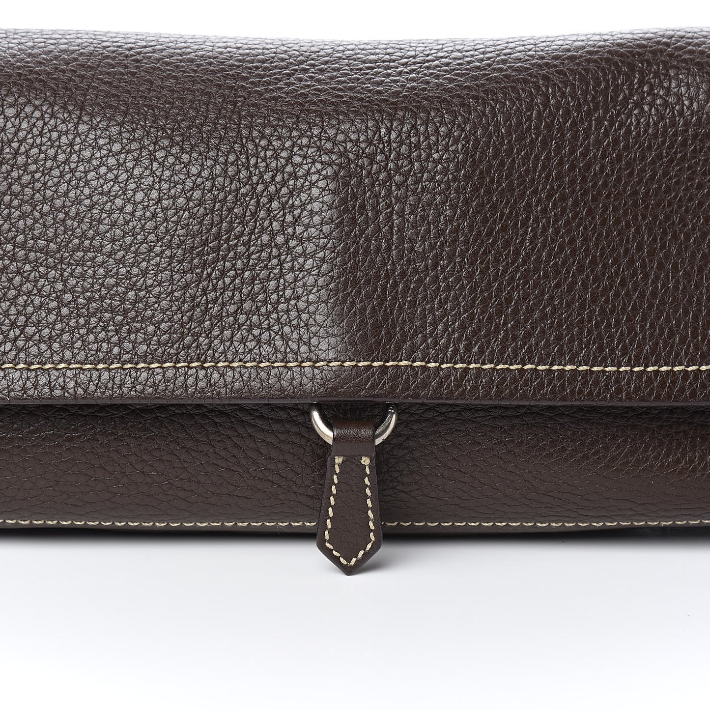 Vitello Daino Shoulder Bag Caffe Naturale