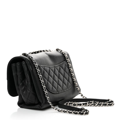 Chanel Calfskin Mini Tramezzo Flap Black 3 of 13