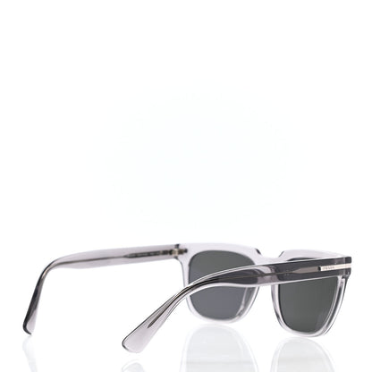 Prada Square Polarized Sunglasses PR 04YS Transparent Grey 2 of 5