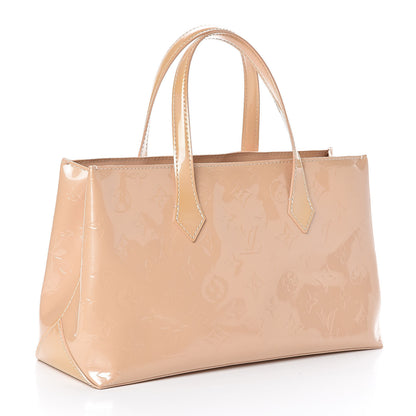 Louis Vuitton Vernis Wilshire PM Blanc Corail 3 of 9