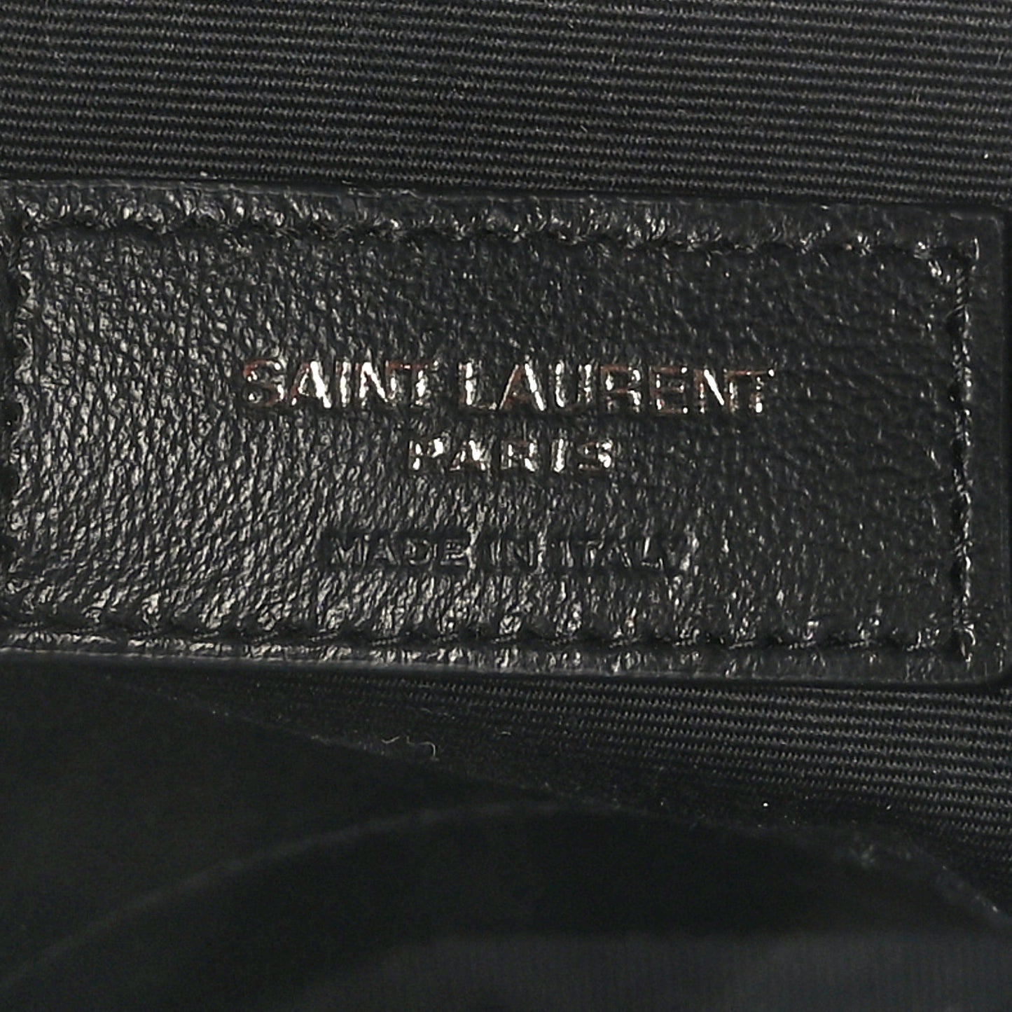 Calfskin Matelasse Monogram Lou Camera Bag Black