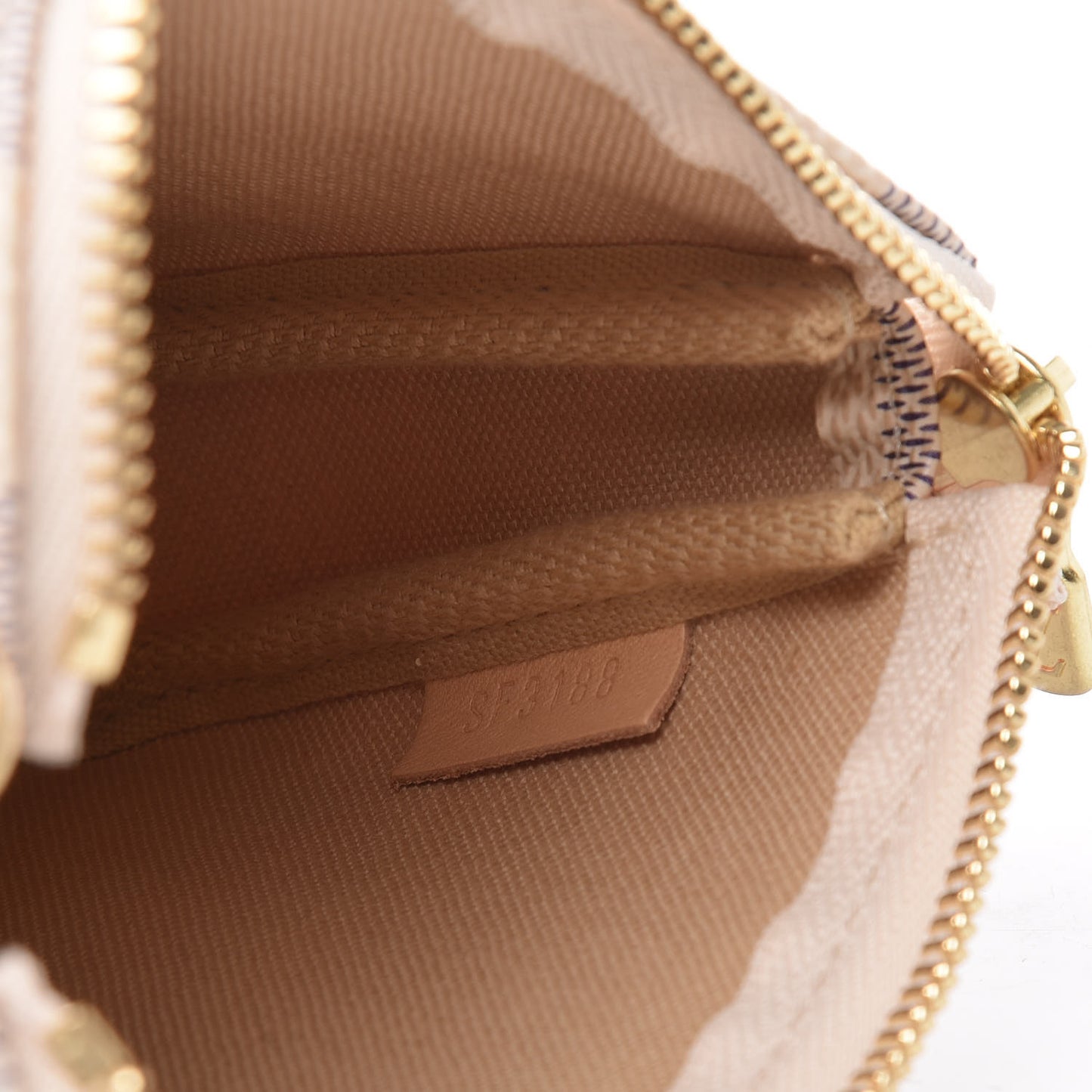 Damier Azur 2018 Christmas Animation Mini Pochette Accessories