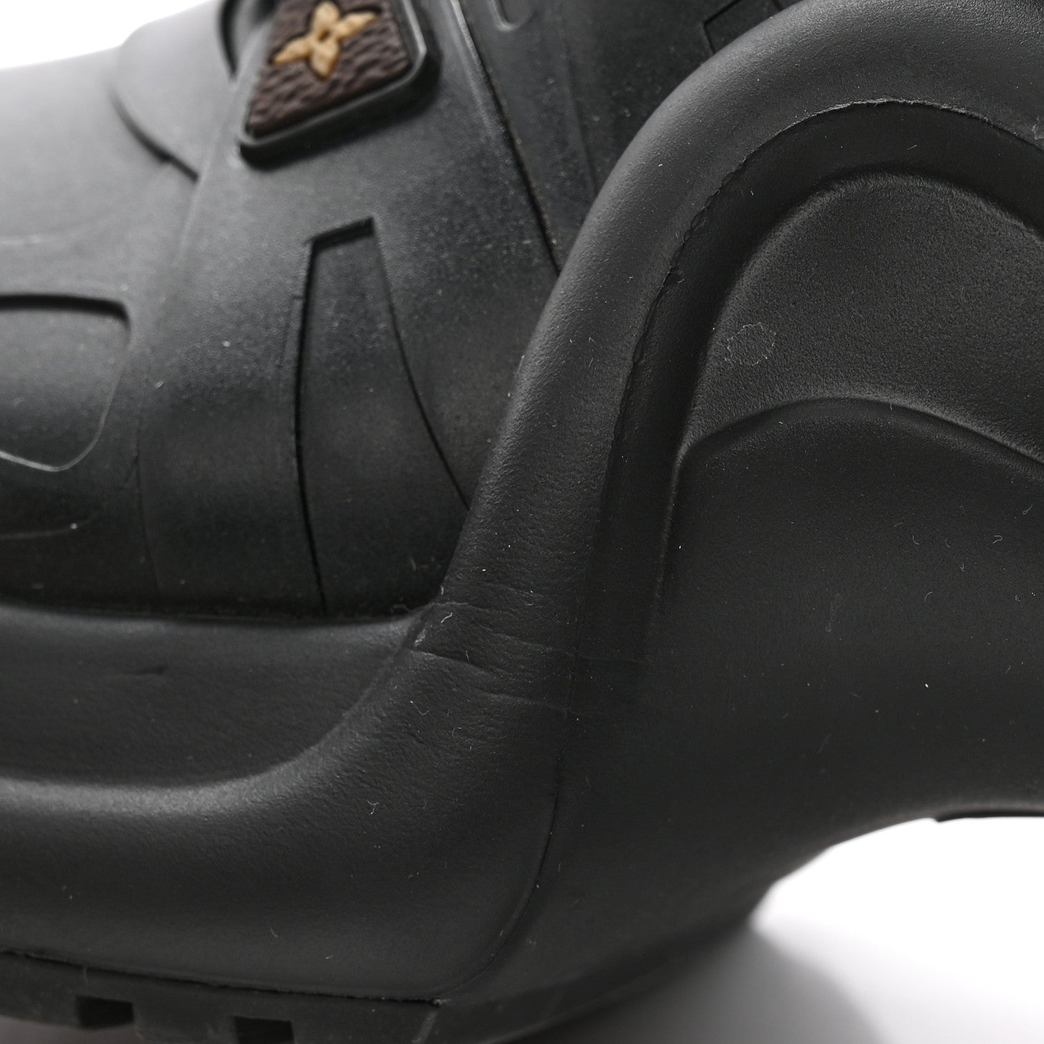 Louis Vuitton Mat Rubber Monogram LV Archlight Sneaker Boots 37 Black 13 of 19