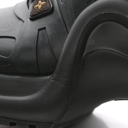 Louis Vuitton Mat Rubber Monogram LV Archlight Sneaker Boots 37 Black 13 of 19