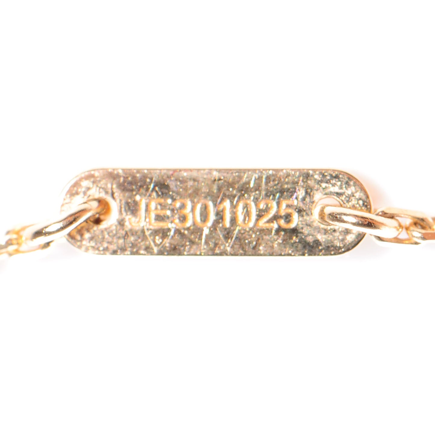 18K Yellow Gold Mother of Pearl Sweet Alhambra Butterfly Pendant Necklace