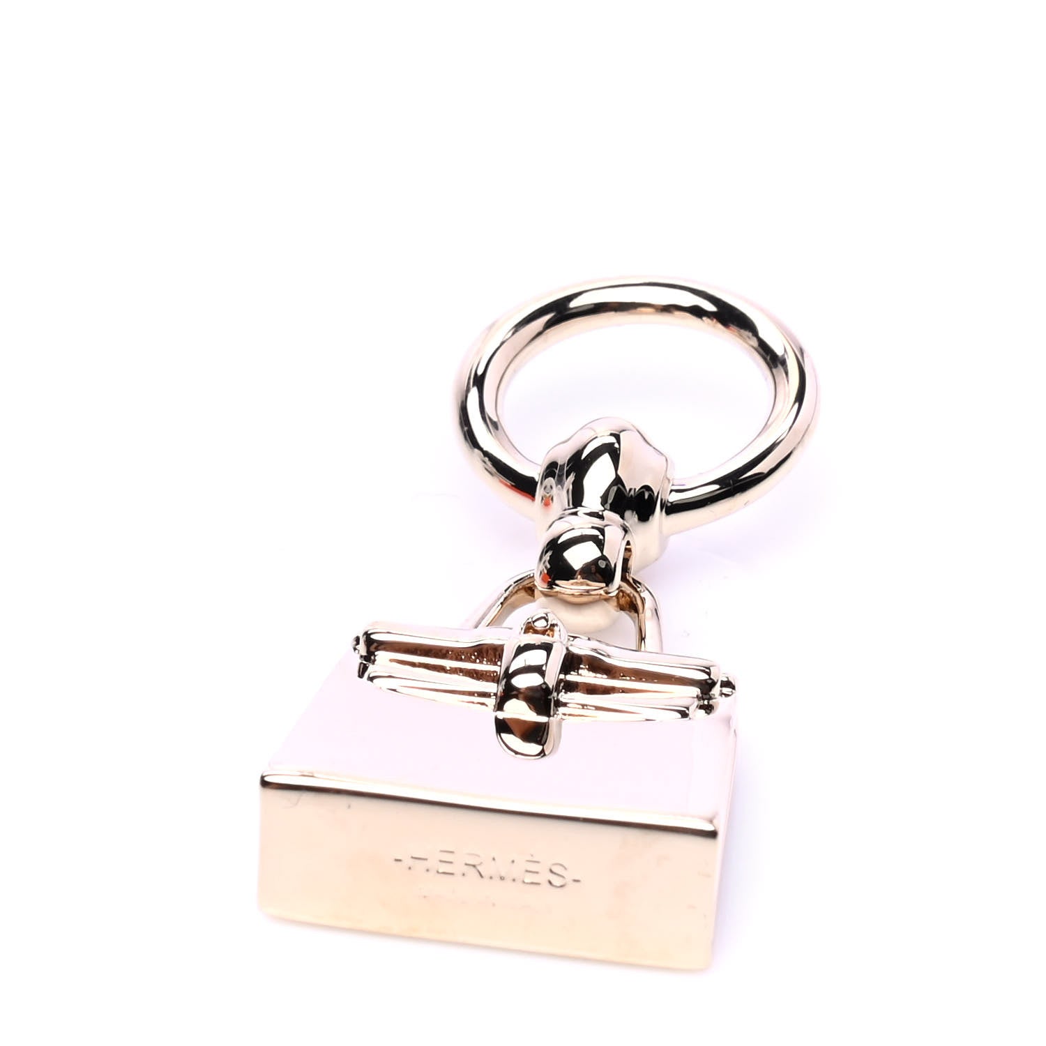 Hermes Permabrass Mini Kelly Twilly Ring 3 of 4