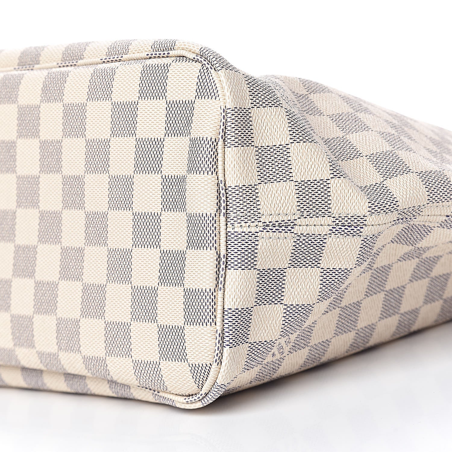 Louis Vuitton Damier Azur Neo Neverfull MM Rose Ballerine 11 of 12