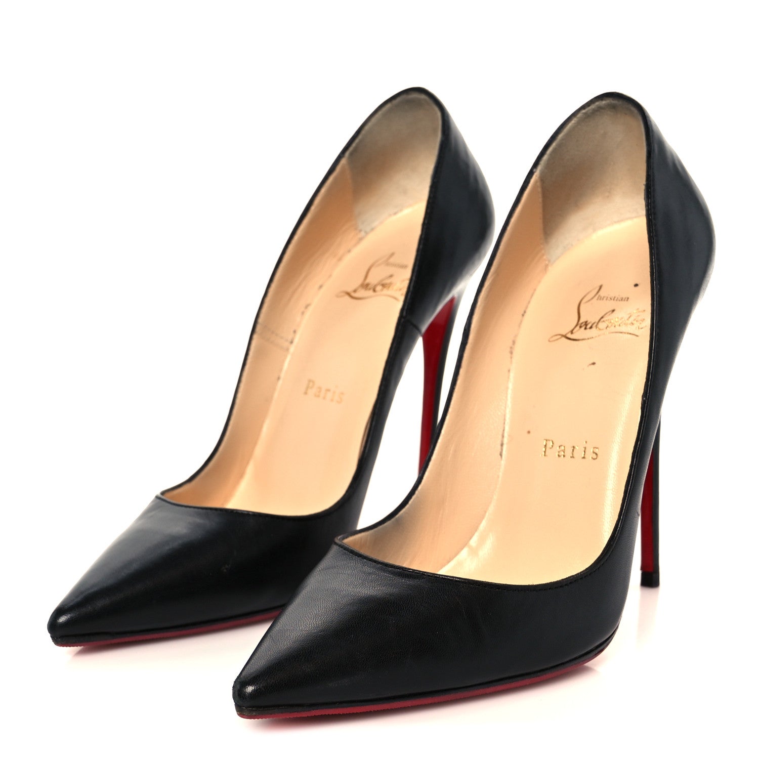Christian Louboutin Kid So Kate 120 Pumps 37.5 Black 4 of 10
