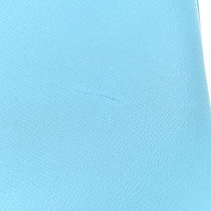 Hermes Epsom Candy Birkin 35 Celeste Mykonos 12 of 17