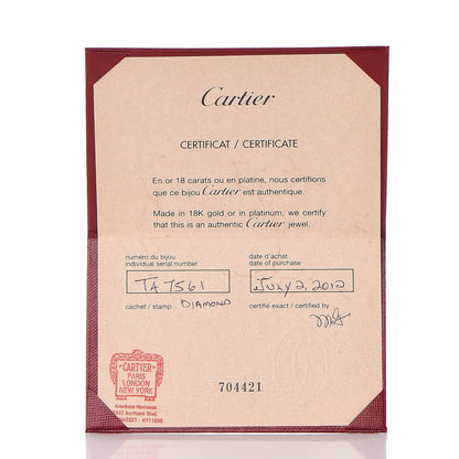 Cartier 18K Yellow Gold Diamond 2mm Étincelle de Wedding Band Ring 49 4.75 6 of 6