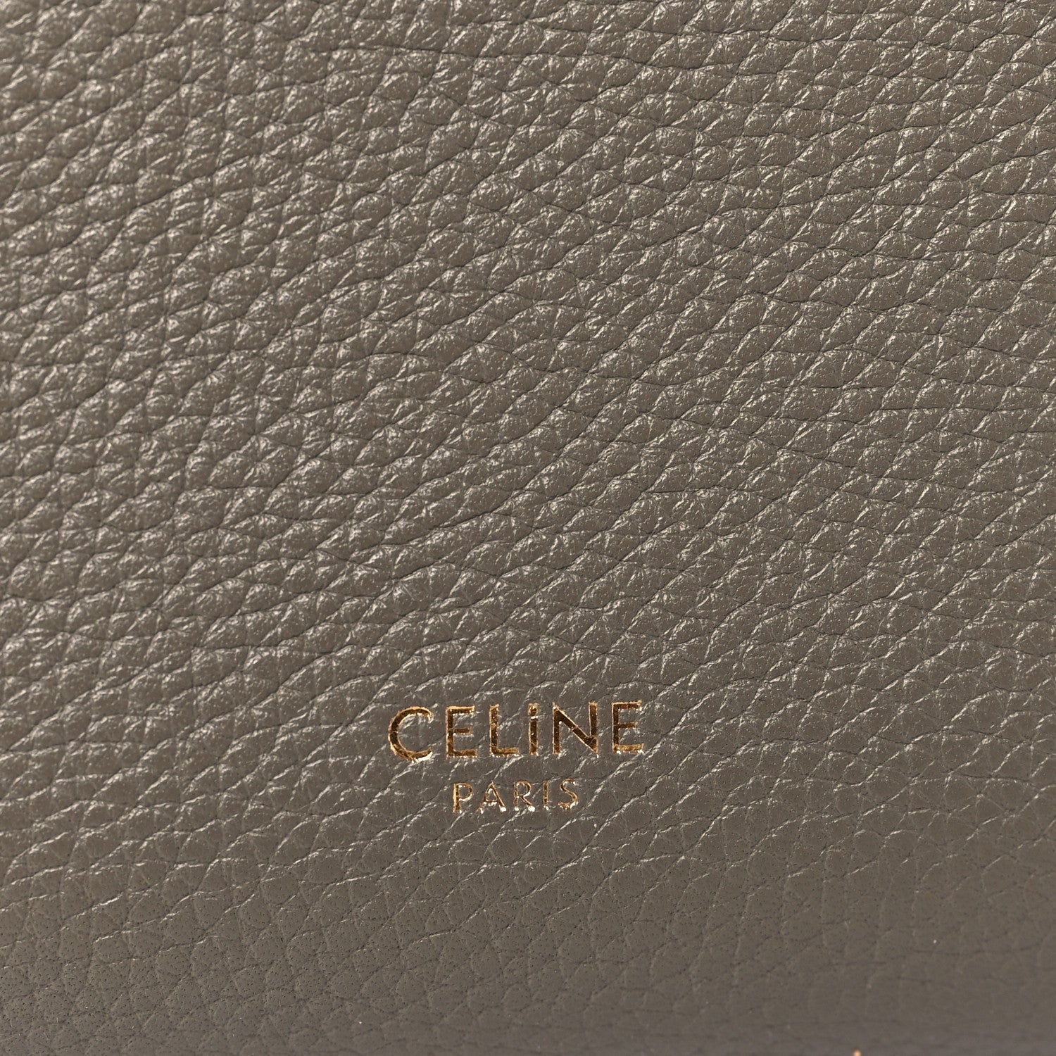 Celine Soft Grained Calfskin Small Sangle Bucket Bag Taupe 6 of 11