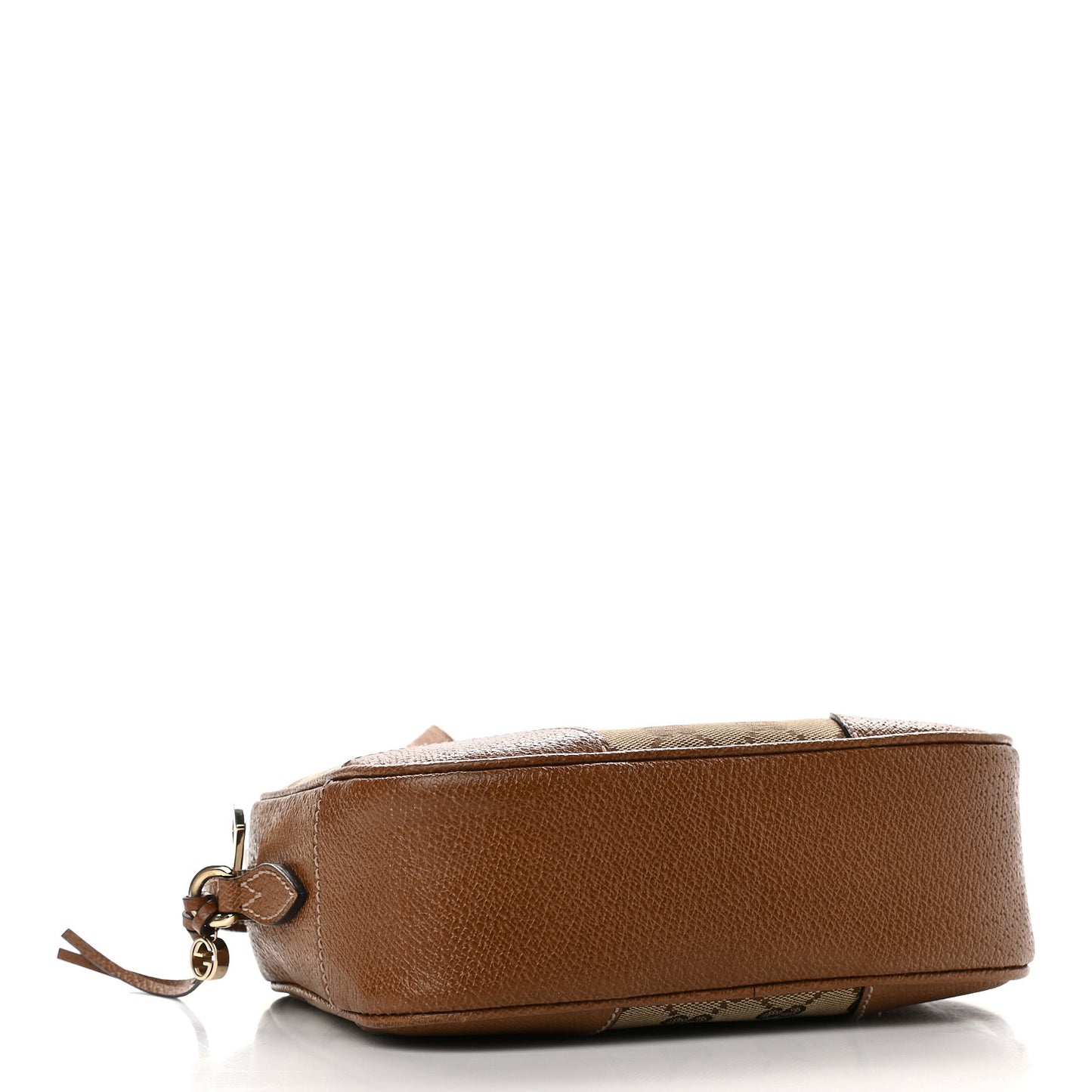 Monogram Mini Bree Messenger Bag Beige Tabacco