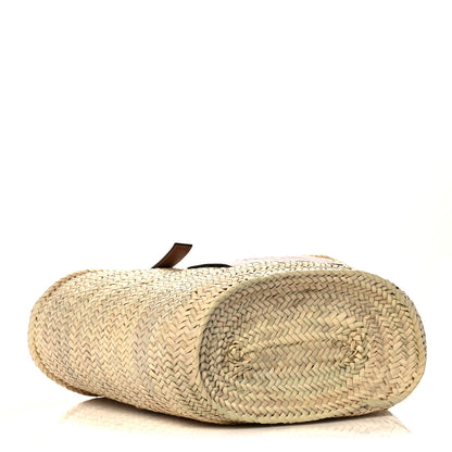 Loewe Raffia Large Basket Tote Bag Natural Tan 4 of 10