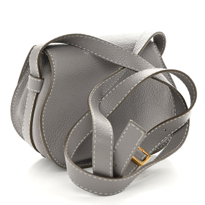 Chloe Calfskin Mini Marcie Round Crossbody Bag Cashmere Grey 3 of 8