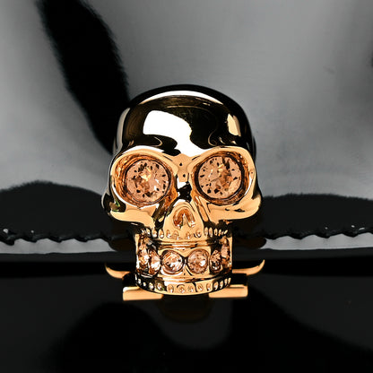 Alexander McQueen Patent Skull Wallet on Chain Black 3 of 11
