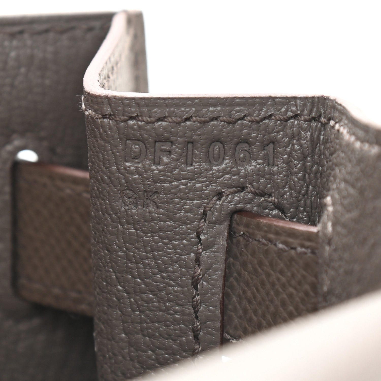 Hermes Epsom Kelly Sellier 28 Etain 7 of 11
