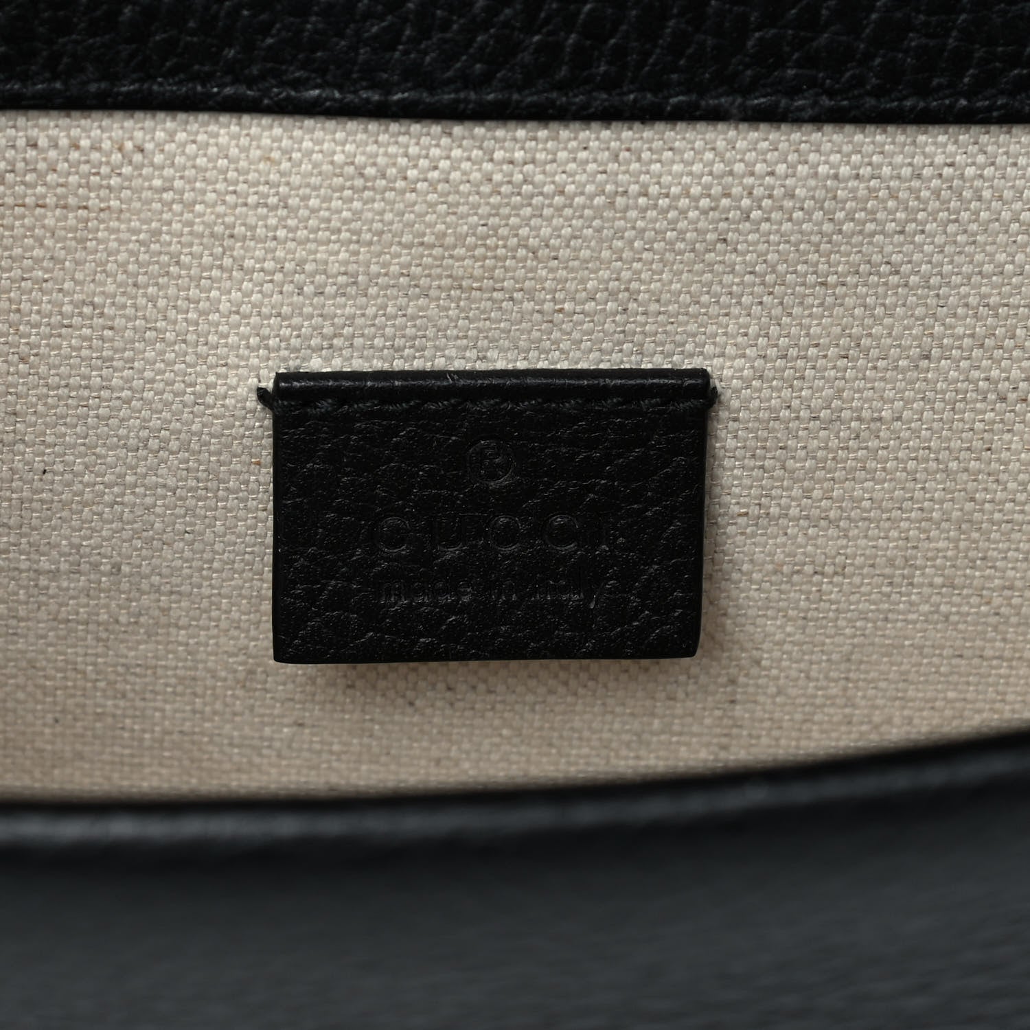 Gucci Calfskin Mini Dionysus Shoulder Bag Black 6 of 13