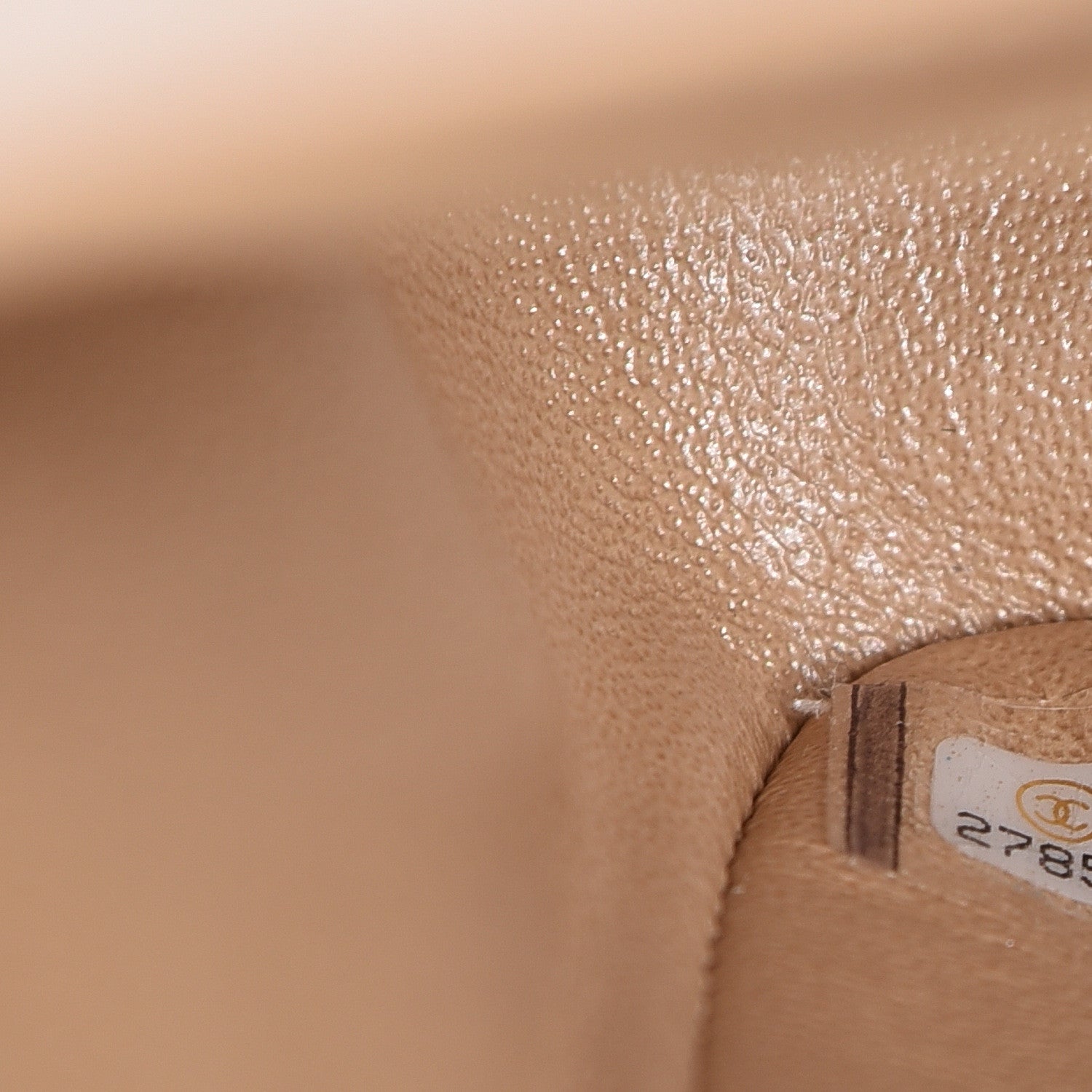 Chanel Iridescent Caviar Quilted Medium Double Flap Beige 7 of 11