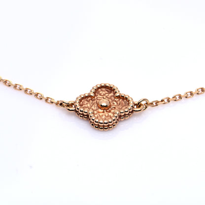 Van Cleef & Arpels 18K Rose Gold Sweet Alhambra Bracelet 4 of 9