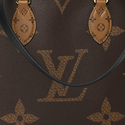 Louis Vuitton Reverse Monogram Giant Onthego MM 7 of 9