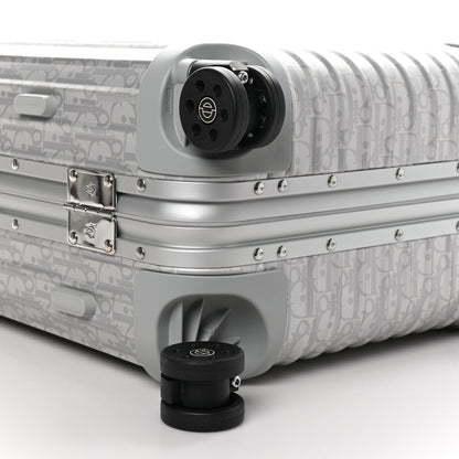 Christian Dior X RIMOWA Aluminum Gradient Cabin Luggage Silver 8 of 9