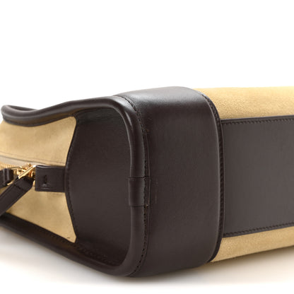 Loewe Suede Calfskin Amazona Small 180 Oro Chocolate 9 of 11