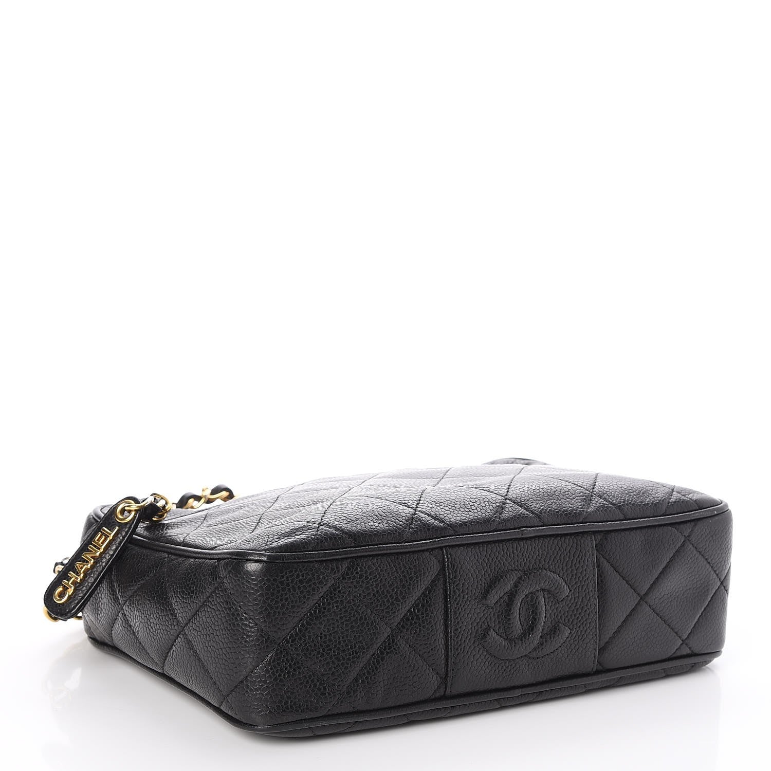 Chanel Caviar Quilted Camera Case Black 4 of 8