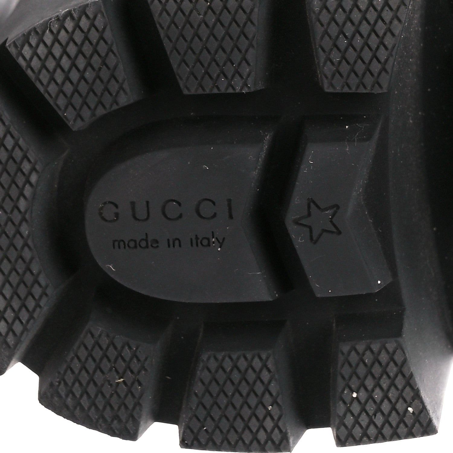 Gucci Calfskin Crystal GG Trip Chelsea Ankle Boots 38 Black 6 of 9