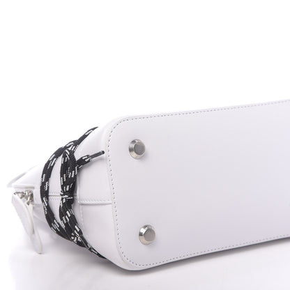 Balenciaga Calfskin Hello Kitty S Ville Top Handle Bag Optic White 7 of 9