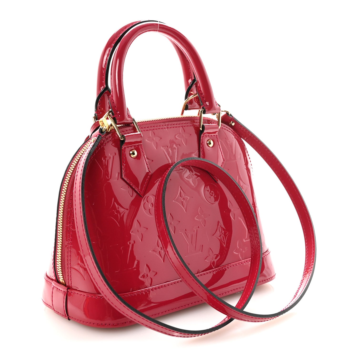 Louis Vuitton Vernis Alma BB Rose Indien 3 of 9