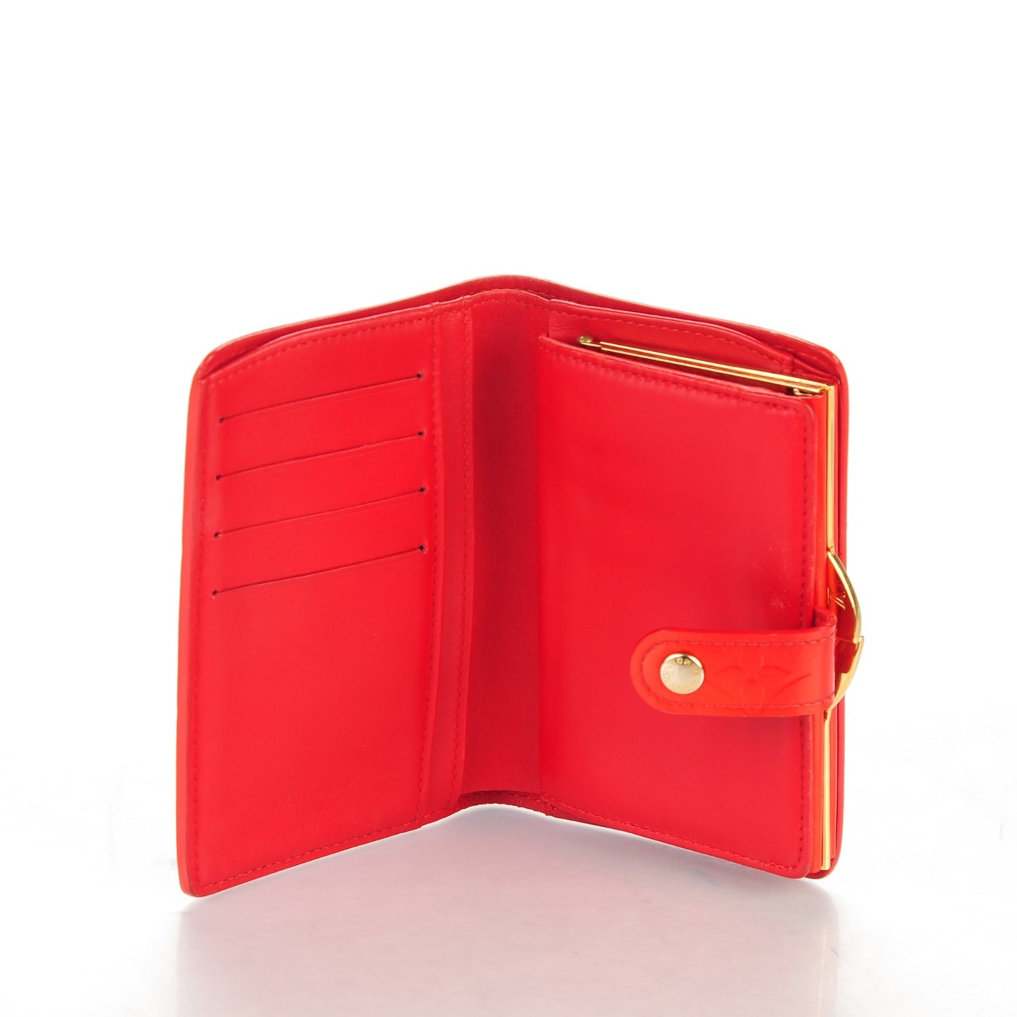 Vernis French Purse Wallet Rouge
