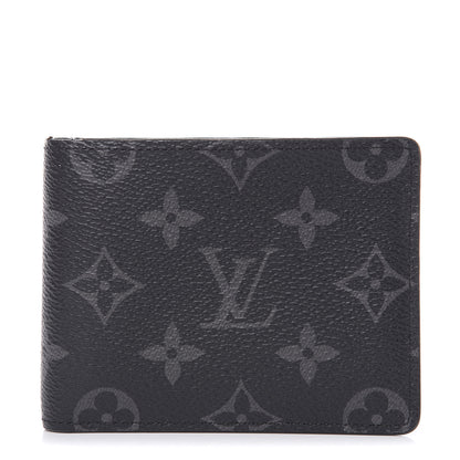 Louis Vuitton Monogram Eclipse Slender Wallet 1 of 12