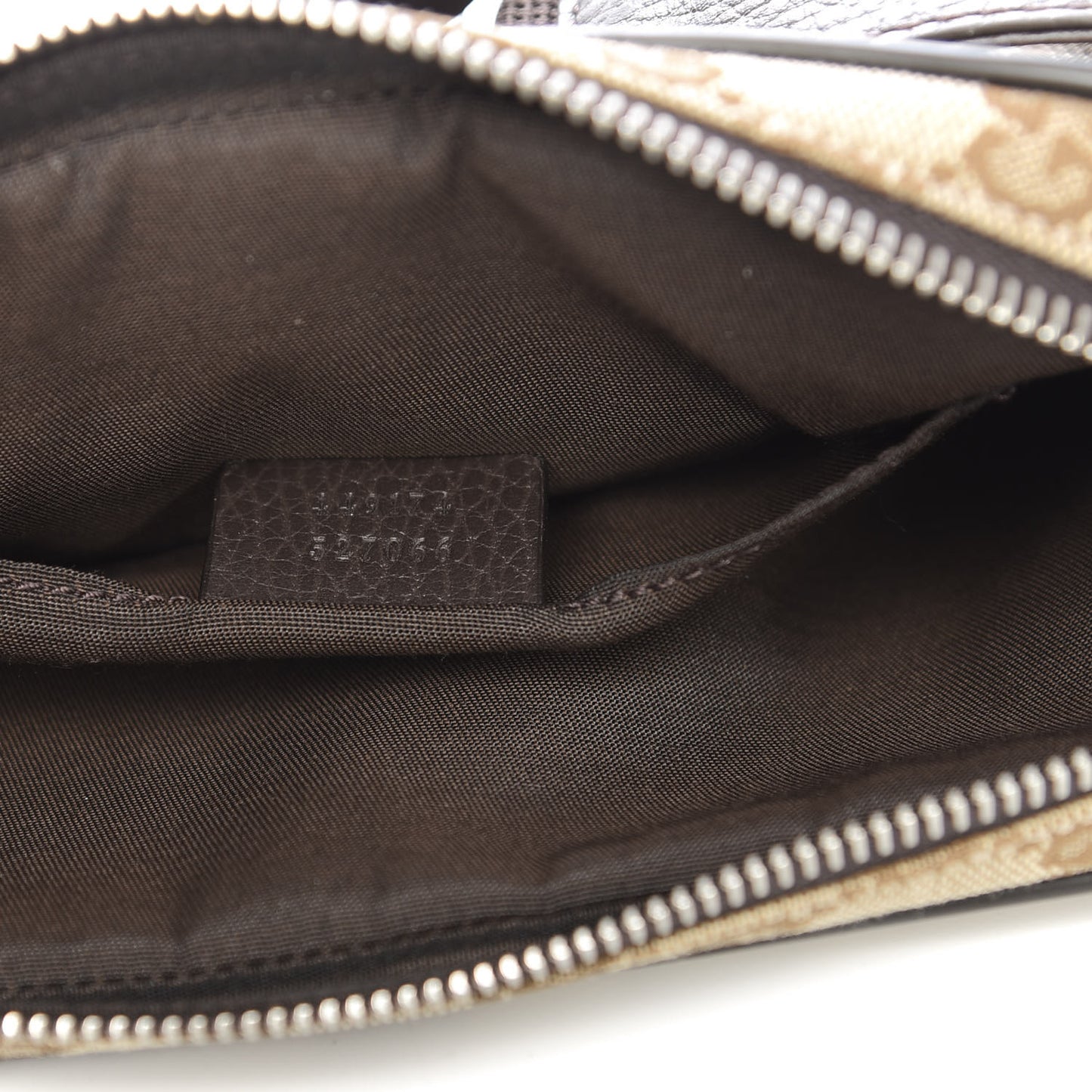 Monogram Belt Bag Dark Brown