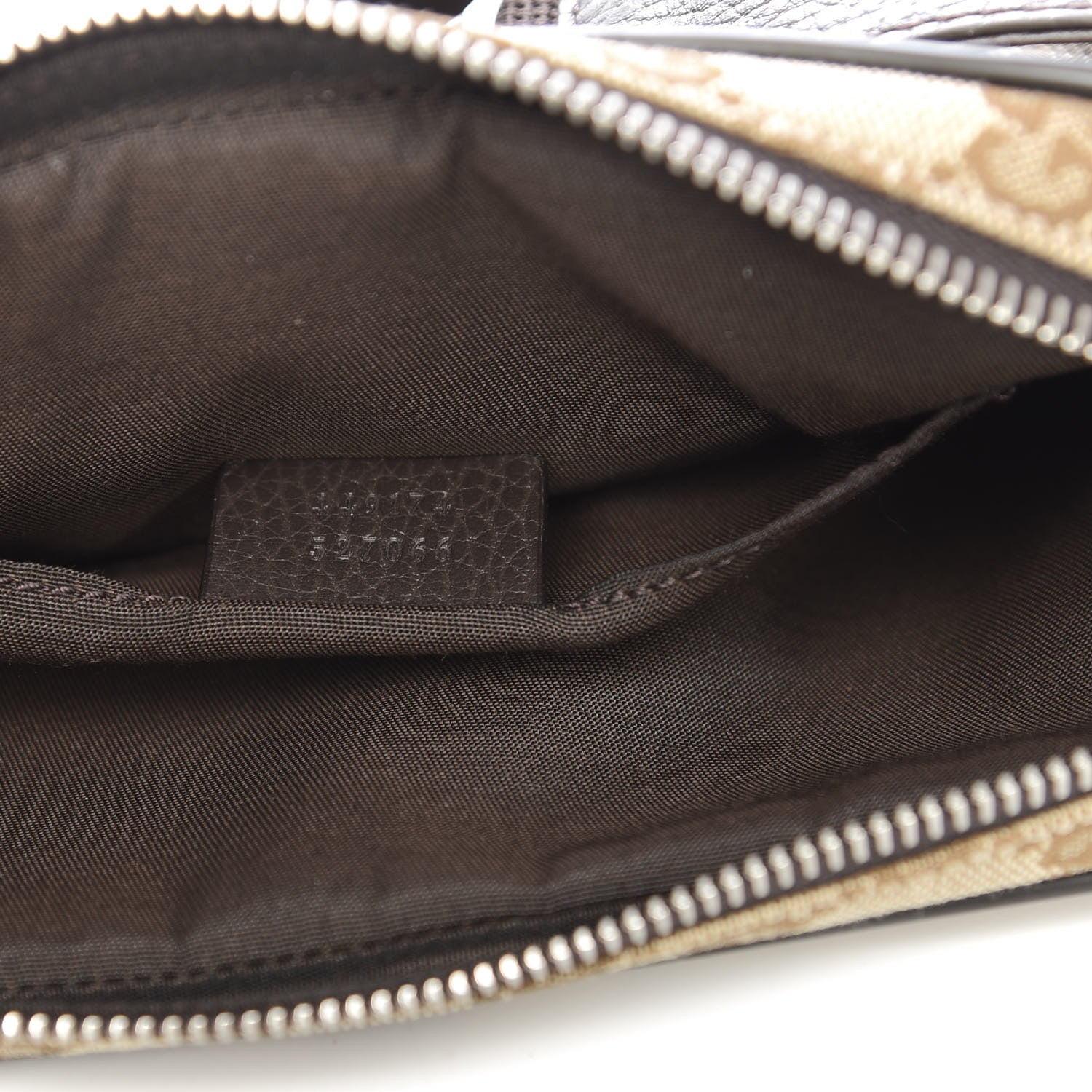 Gucci Monogram Belt Bag Dark Brown 7 of 10