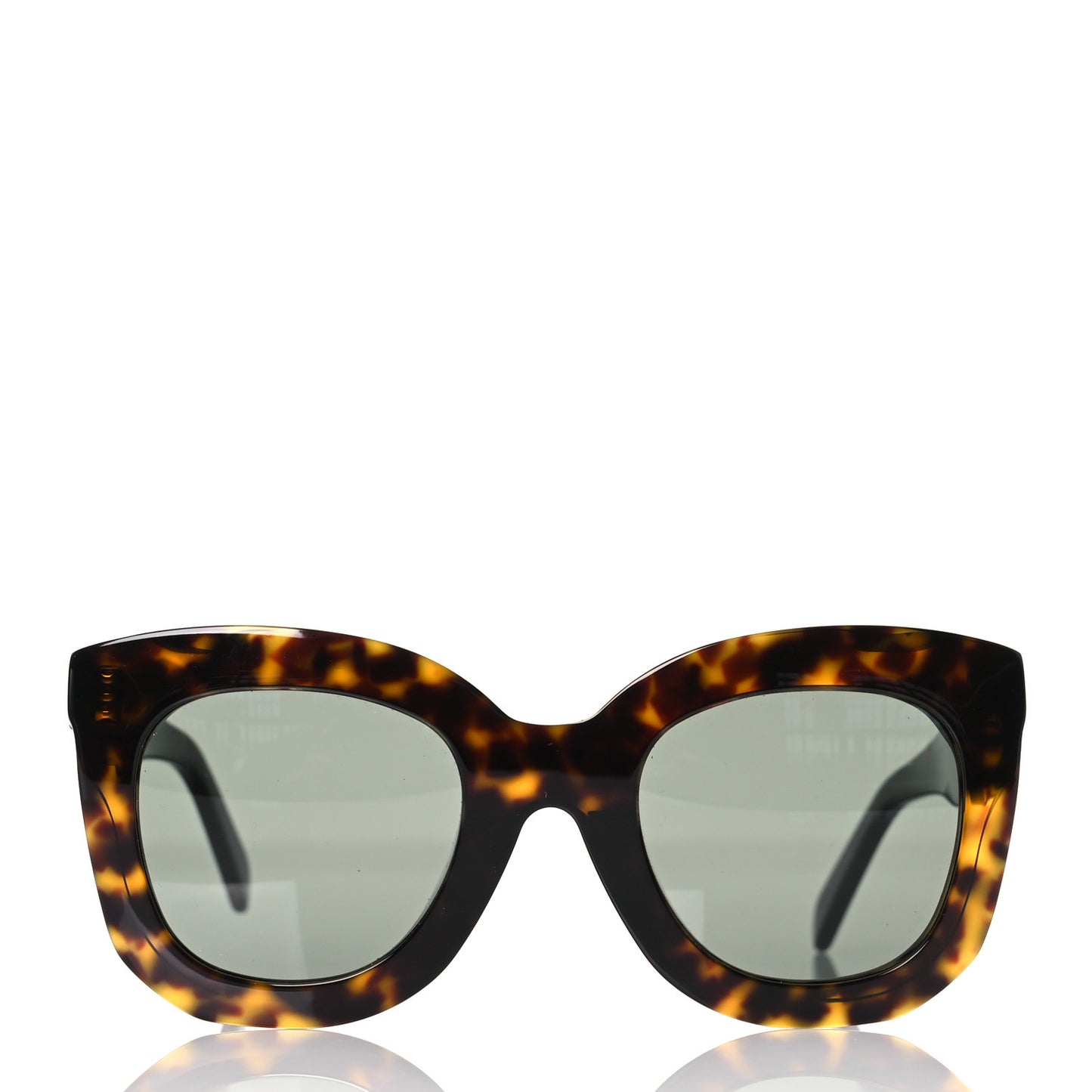 Oversized Round Sunglasses CL4005FN Tortoise