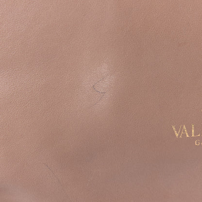 Valentino Garavani Vitello Rockstud Dome Satchel Beige 10 of 10