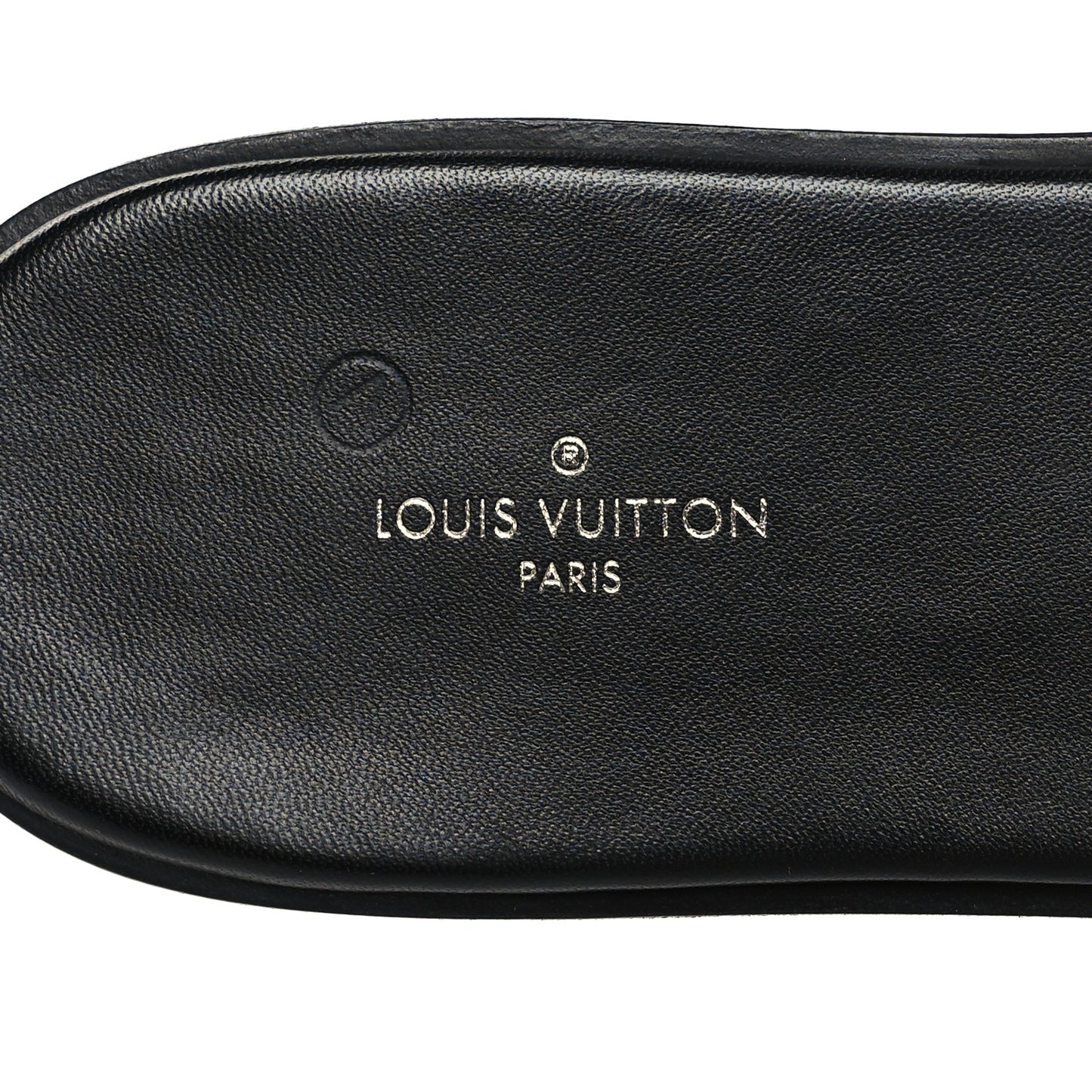Calfskin Lock It Flat Mules 39 Black