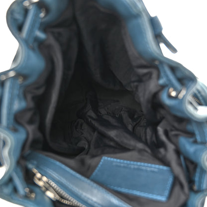 Alexander Wang Lambskin Mini Marti Backpack Petrol Rhodium Hardware 5 of 9